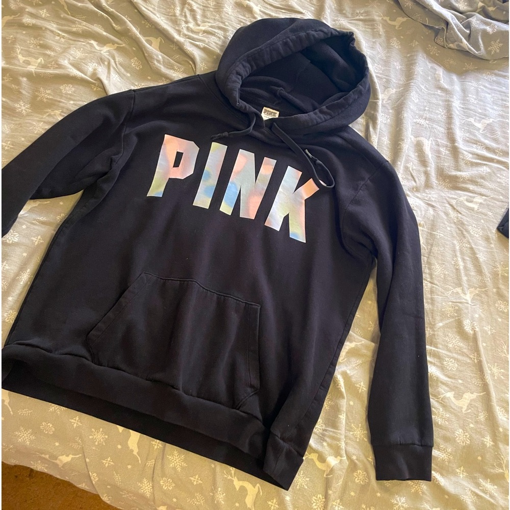 Pink victoria’s Secret hoodie